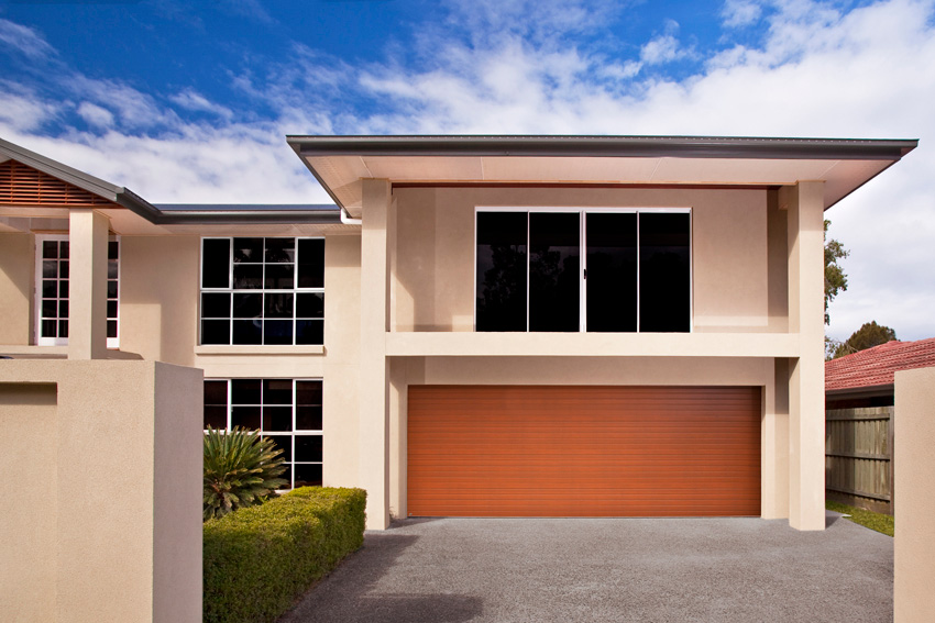 Garage Door Modern Home Gold Coast